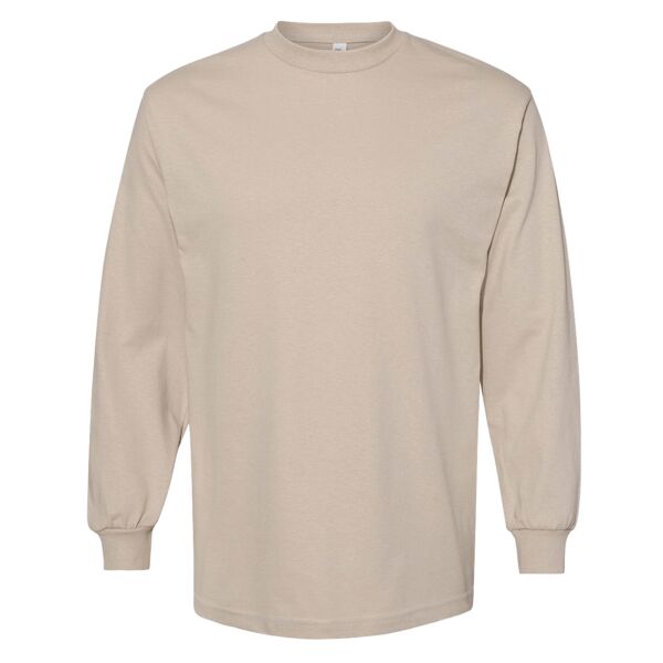 Unisex Heavyweight Cotton Long Sleeve Tee Thumbnail