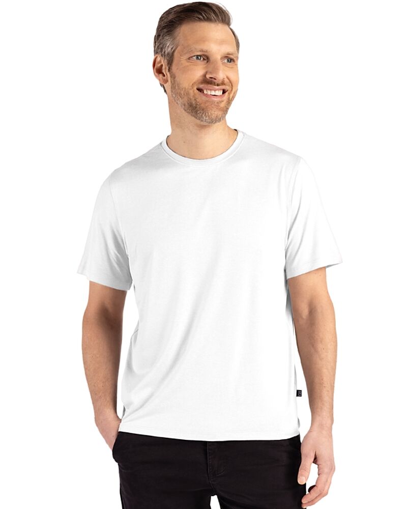 Cutter & Buck Coastline Epic Comfort Recycled Mens Short Sleeve Tee Thumbnail