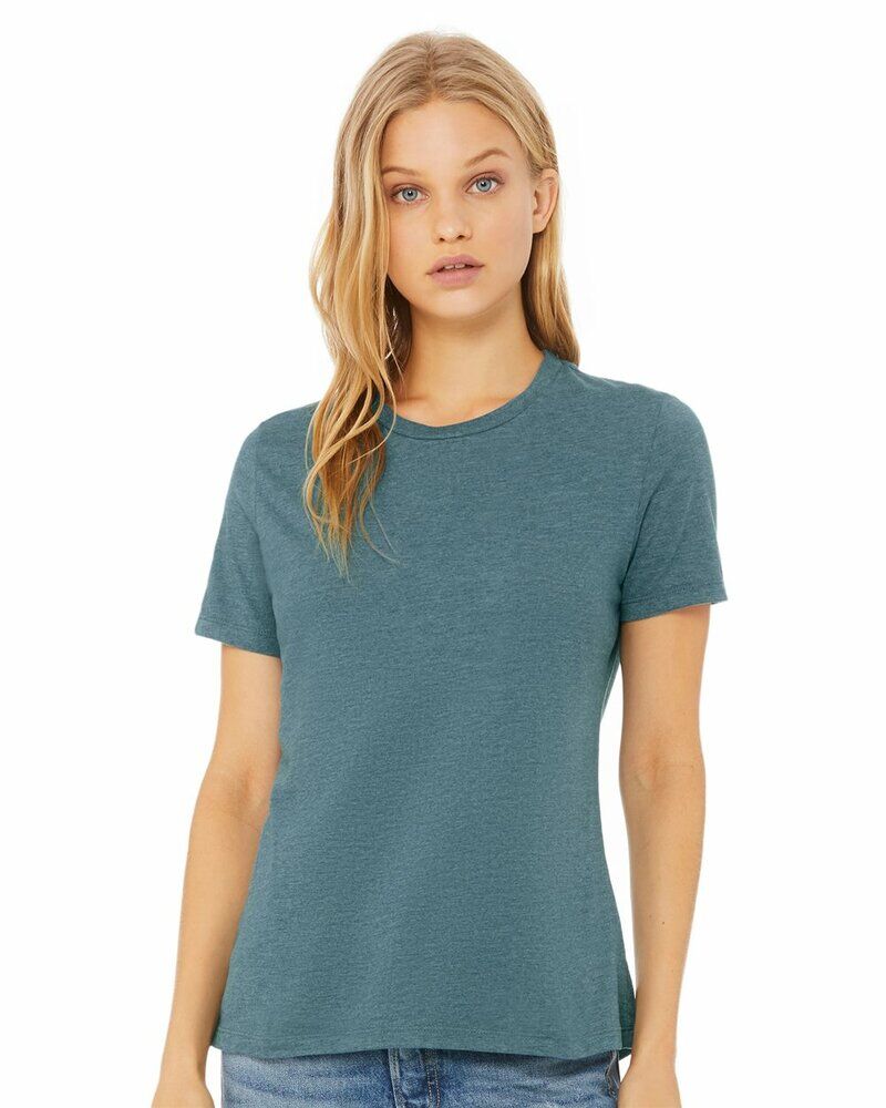 Women’s Relaxed Fit Heather CVC Tee Thumbnail