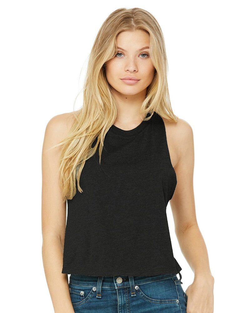 Women's Racerback Crop Tank Thumbnail