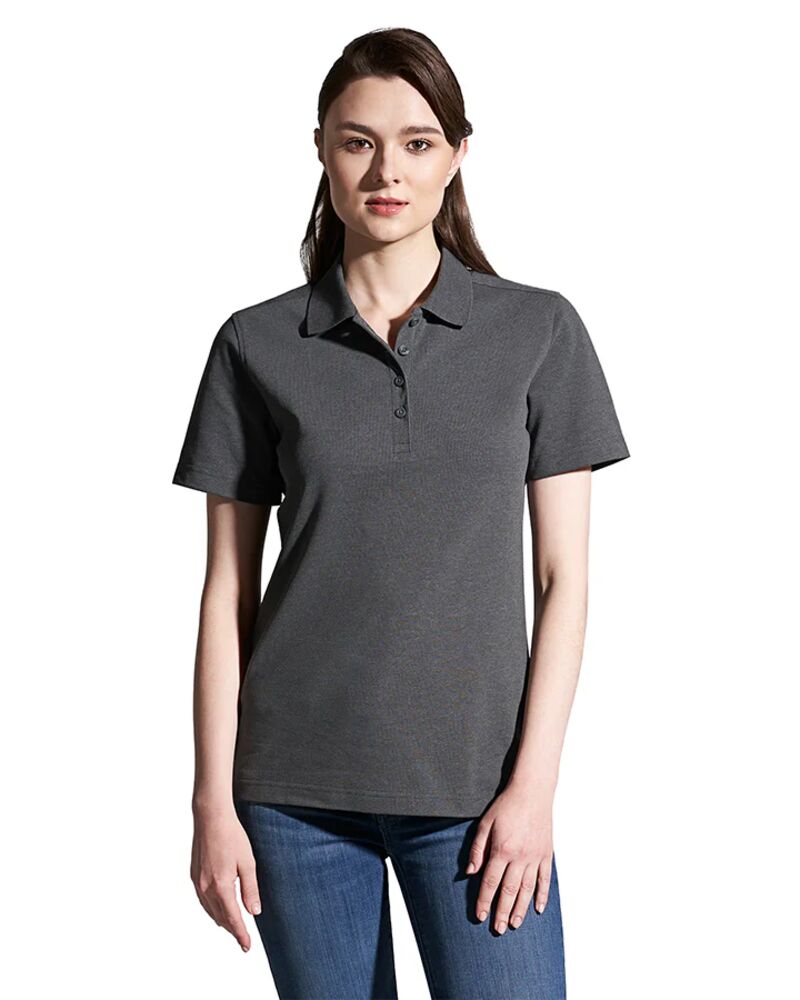 LadiesCotton-Poly-Spandex Pique Polo Thumbnail
