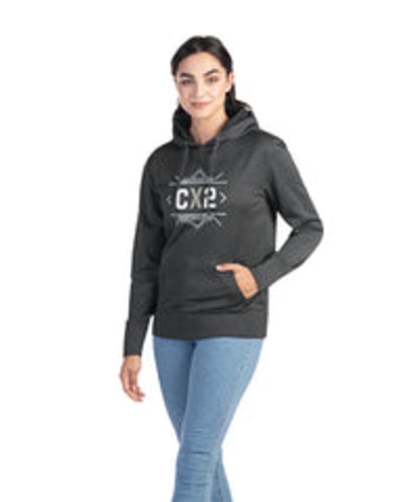 Ladies Polyester Pullover Hoodie Thumbnail