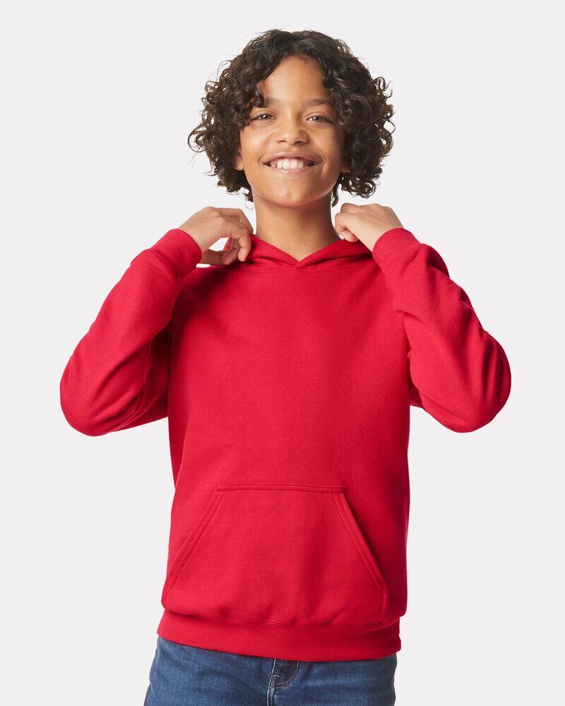Youth Softstyle® Midweight Hooded Sweatshirt Thumbnail