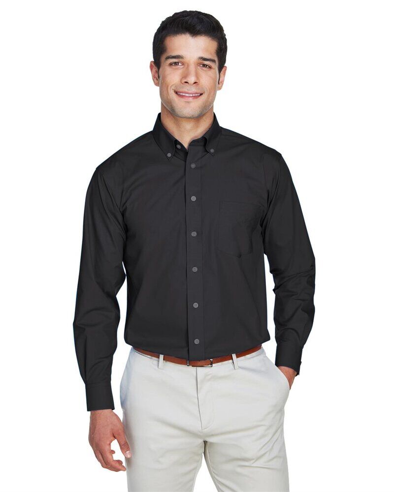 Men's Crown Collection® Broadcloth Woven Dress Shirt Thumbnail