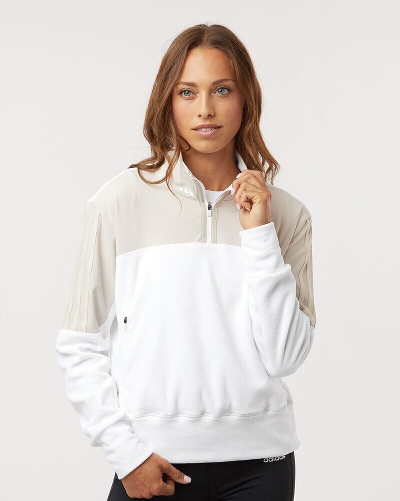 Women's Fleece Quarter-Zip Pullover Thumbnail