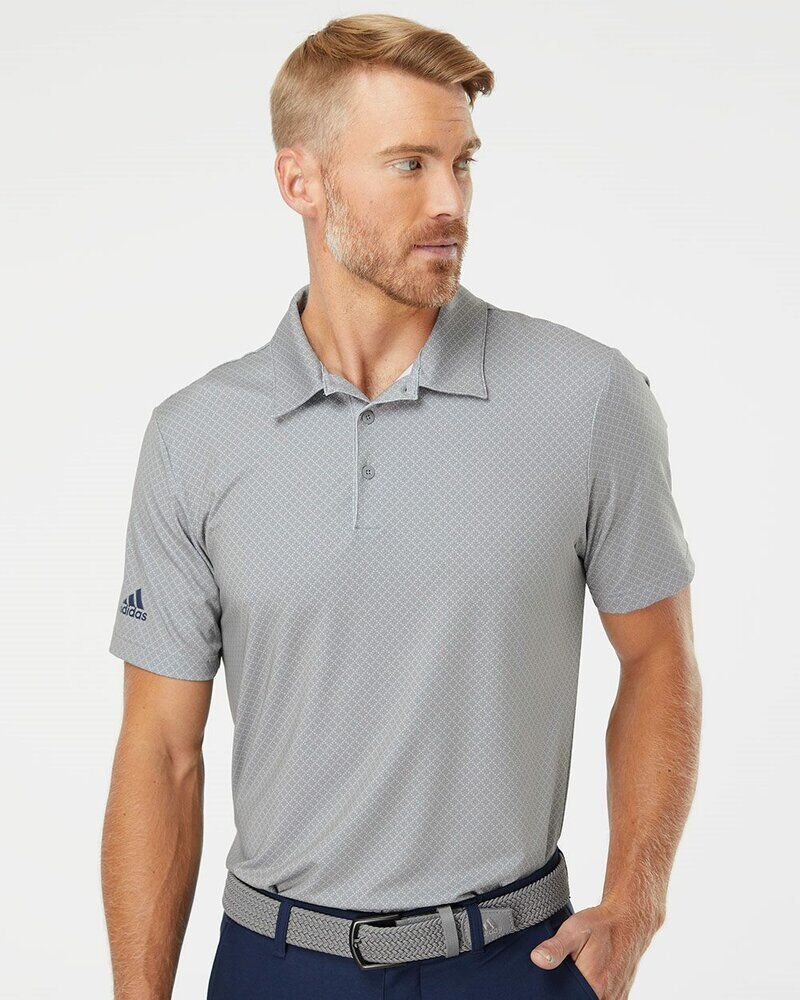 Men's Ultimate365 Diamond Dot Print Polo Thumbnail