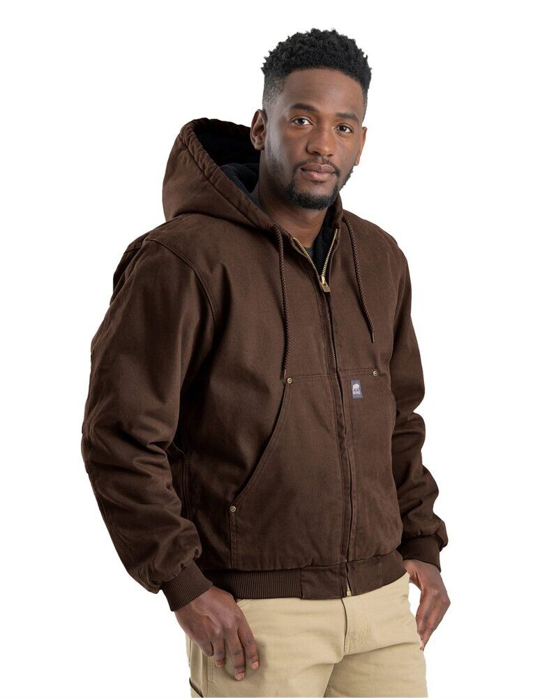 Men's Heartland Washed Cotton Duck Hooded Jacket Thumbnail