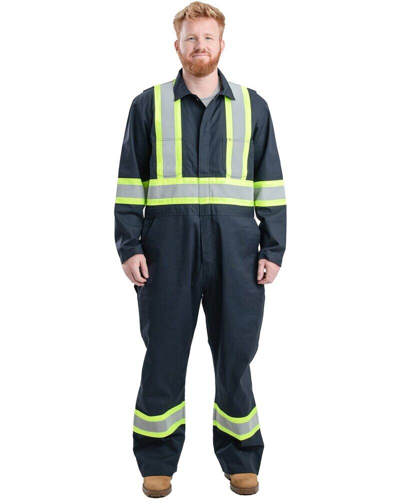 Safety Striped Gasket Unlined Coverall Thumbnail