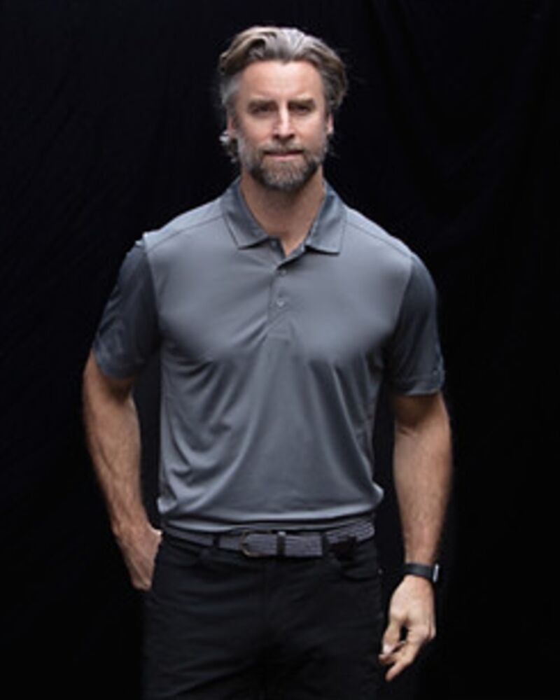 Cutter & Buck Prospect Eco Textured Stretch Recycled Mens Short Sleeve Polo Thumbnail